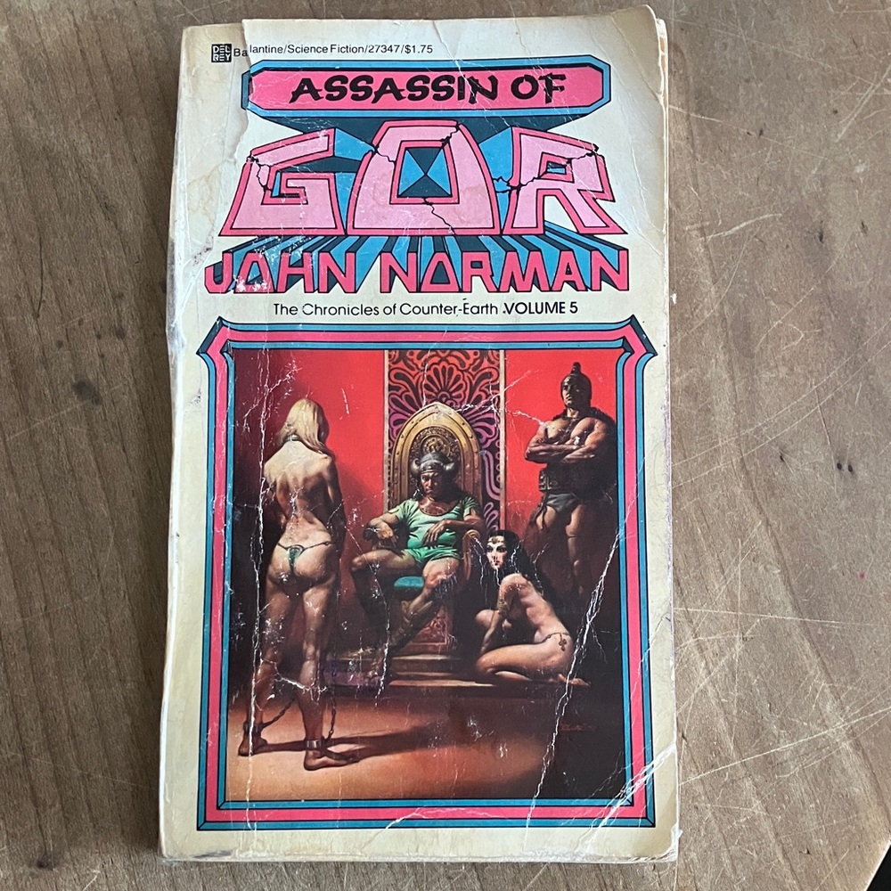 Assassin of Gor by John Norman book 5 vintage softcover Book